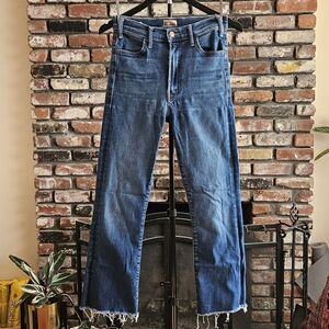 Mother Denim The Hustler Ankle Fray